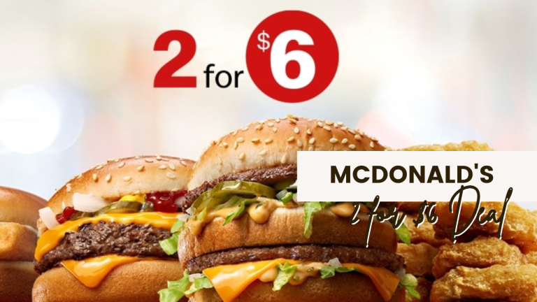 McDonald's 2 for $6