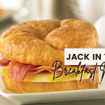 breakfast menu of Jack In the Box